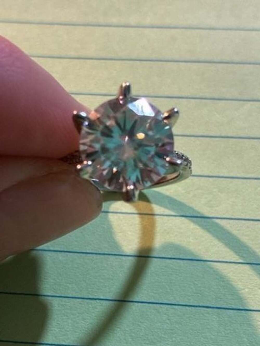 5CT Moissanite  Ring - Abiding Jewelry Wholesale